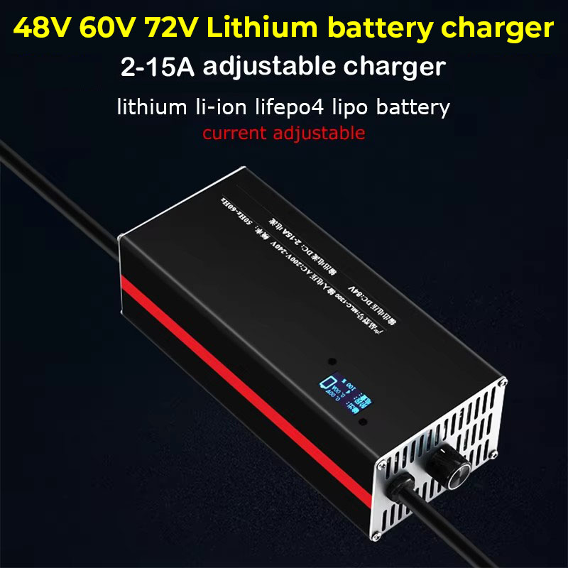 2-15A Stroomaanpassing Snel op - 72V 15A Fast Charger recensie en prijs