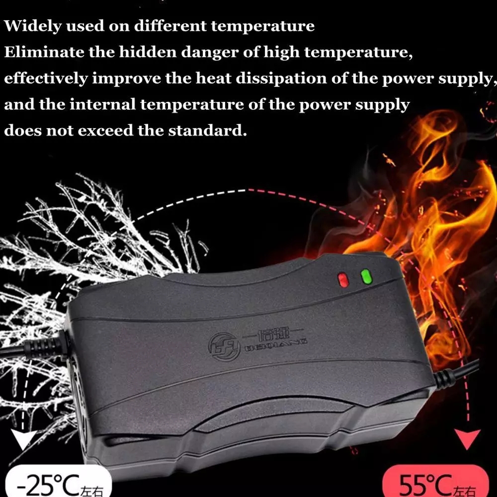 Nieuwe 60V 20AH slimme elektri - 84V 20A Smart Charger recensie en prijs