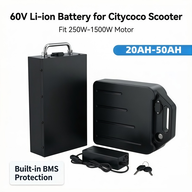 60V lithiumbatterij met besche - 60V 50Ah Electric Scooter Battery recensie en prijs