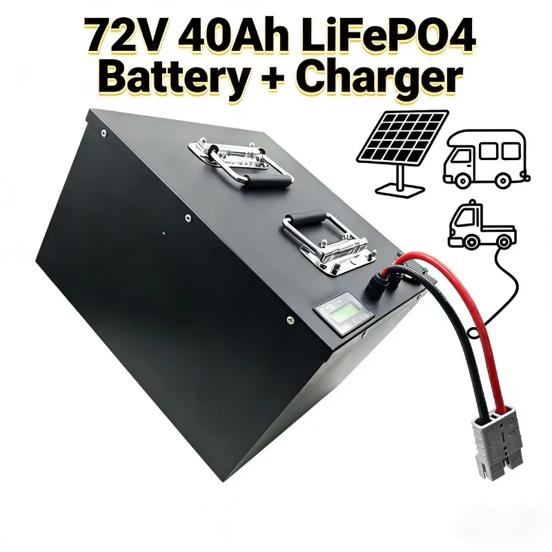 24S 72V 40Ah LiFePO4-accu met  - 72V 40Ah Lifepo4 Battery Pack recensie en prijs