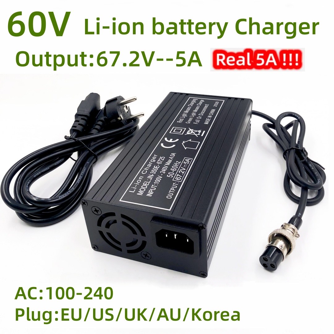 67.2V 5A Snelle Lading 5A Opla - 84V 20A Smart Charger recensie en prijs