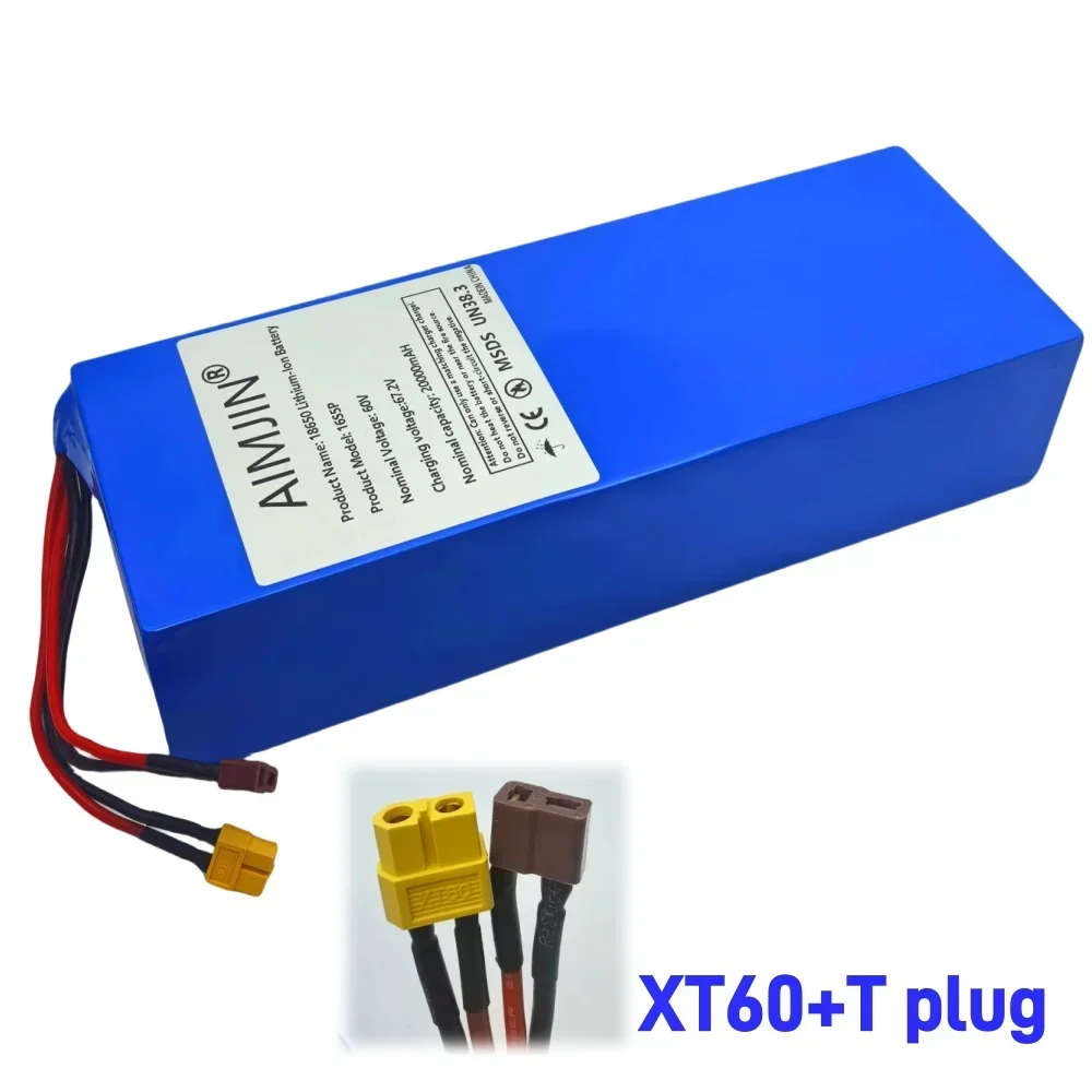 20000mAh 16S5P 60V Li-ion batt - 72V 40Ah Lifepo4 Battery Pack recensie en prijs