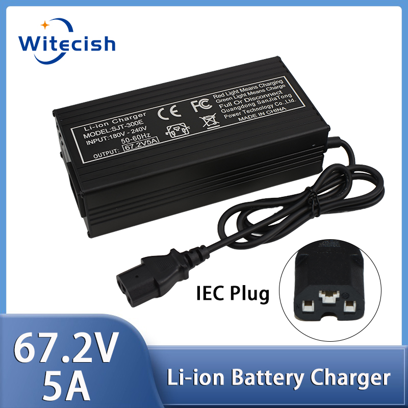 60V snellader, 67,2V/5A, voor  - 84V 20A Smart Charger recensie en prijs